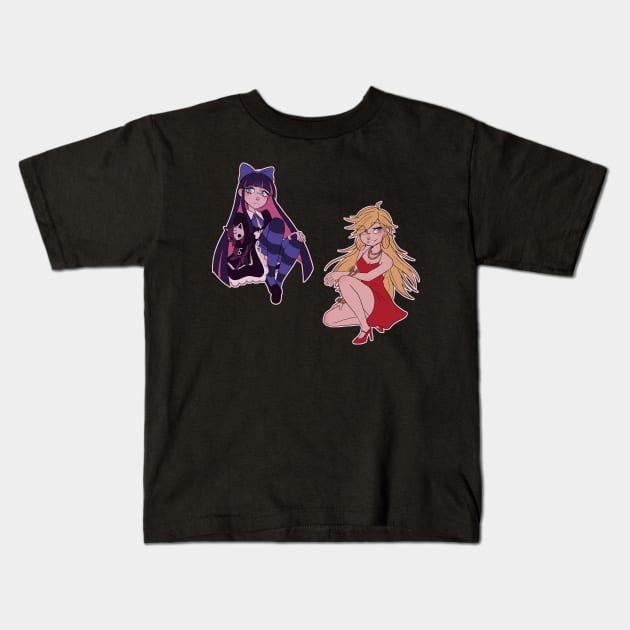 Panty and Stocking Kids T-Shirt by Probablynotsam